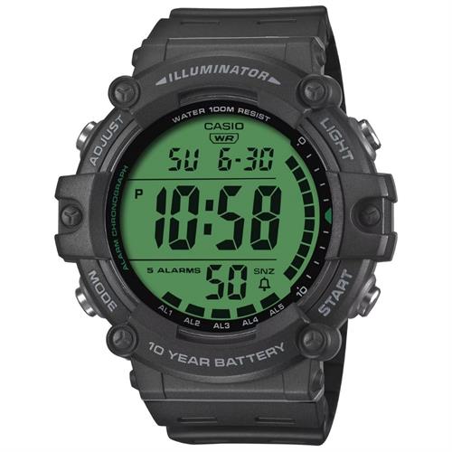 Đồng hồ Casio 51.3 mm Nam AE-1500WHC-1AVDF Màu Đen