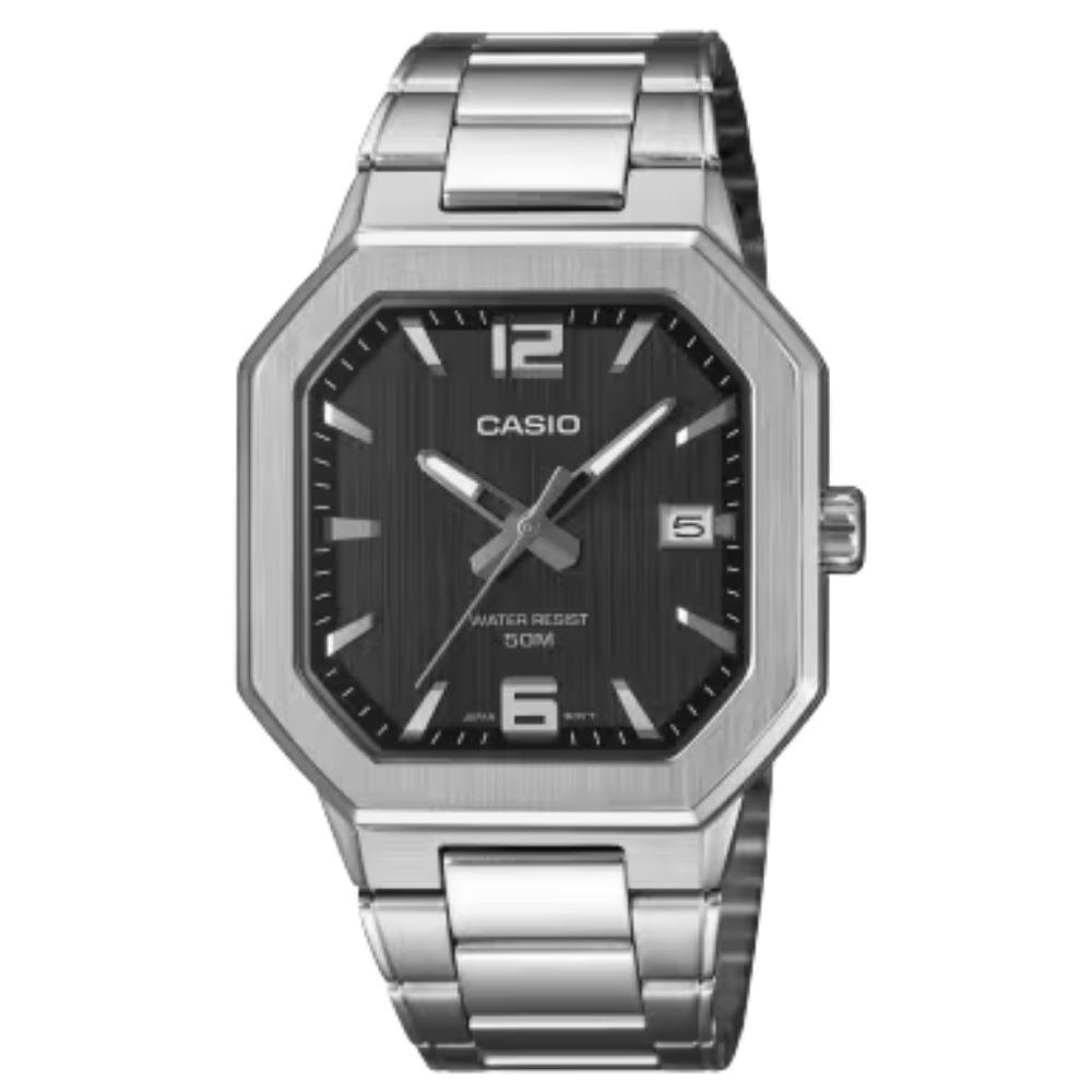 Đồng hồ Casio Timeless 38 mm Nam MTP-B195D-1AVDF Màu Bạc