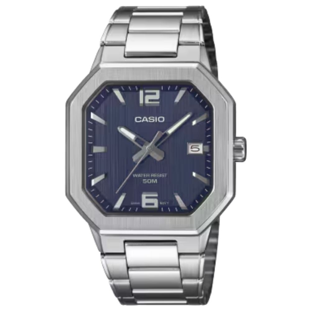 Đồng hồ Casio Timeless 38 mm Nam MTP-B195D-2AVDF Màu Bạc