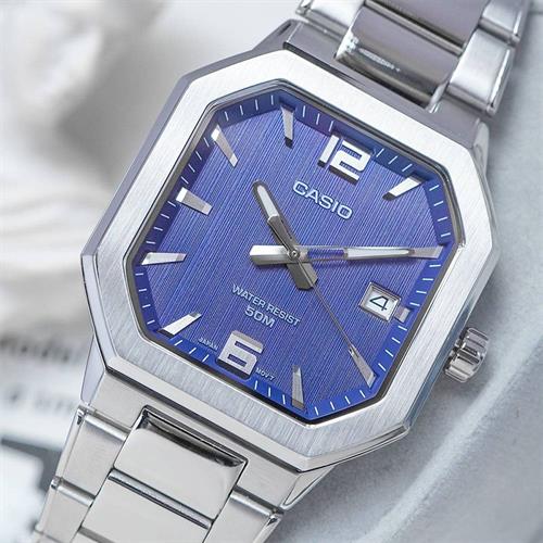Đồng hồ Casio Timeless 38 mm Nam MTP-B195D-2AVDF Màu Bạc