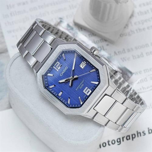 Đồng hồ Casio Timeless 38 mm Nam MTP-B195D-2AVDF Màu Bạc