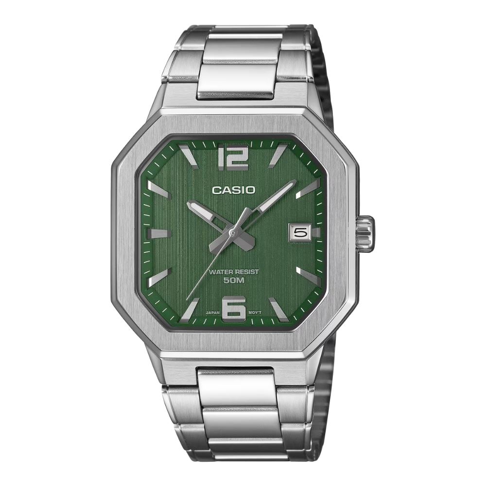 Đồng hồ Casio Timeless 38 mm Nam MTP-B195D-3AVDF Màu Bạc