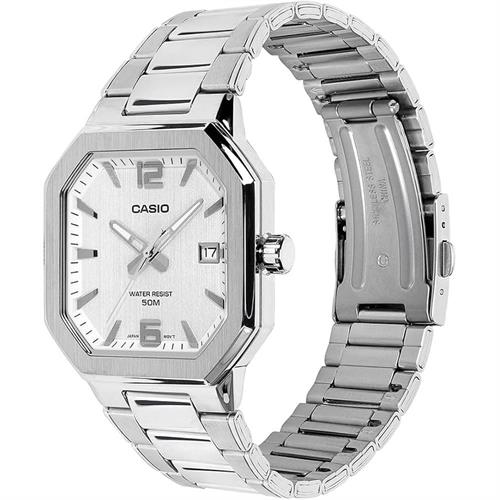 Đồng hồ Casio Timeless 38 mm Nam MTP-B195D-7AVDF Màu Bạc