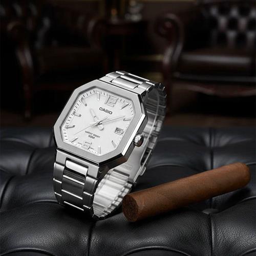 Đồng hồ Casio Timeless 38 mm Nam MTP-B195D-7AVDF Màu Bạc