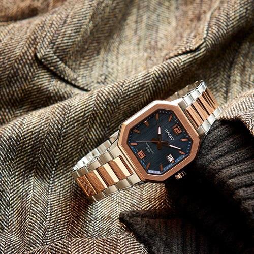 Đồng hồ Casio 38 mm Nam MTP-B195RG-2AVDF Màu Màu kết hợp