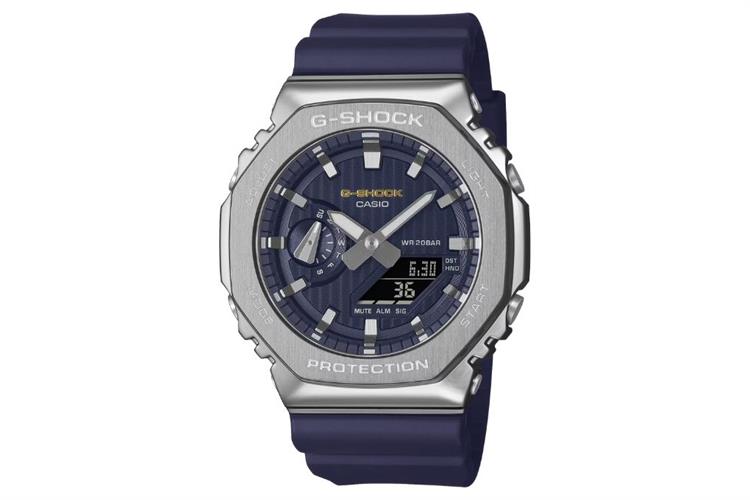 Đồng hồ G-Shock G-Steel 44.4 mm Nam GM-2110SH-2ADR Màu Xanh Navy