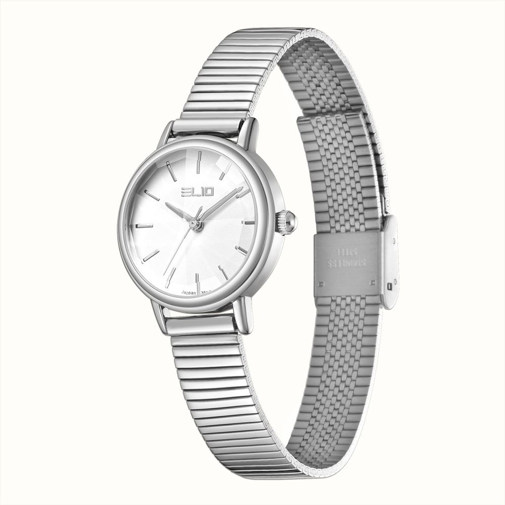 Đồng hồ Elio 27 mm Nữ ES241-01 Màu Bạc