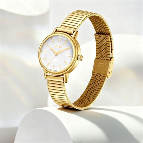 Đồng hồ Elio 27 mm Nữ ES241-03 Màu Vàng
