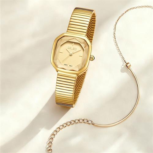 Đồng hồ Elio 24 mm Nữ ES265-02 Màu Vàng