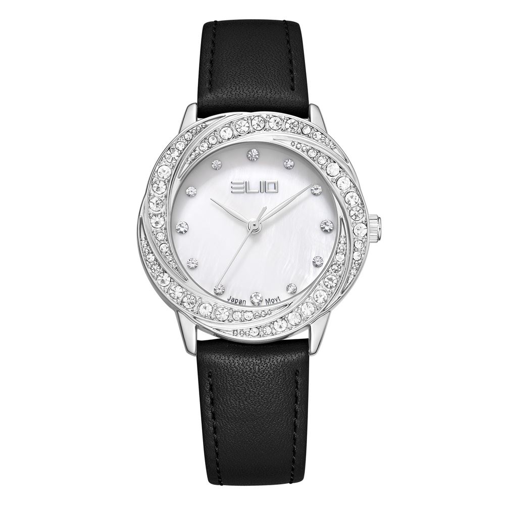 Đồng hồ Elio 34 mm Nữ EL182-01 Màu Đen