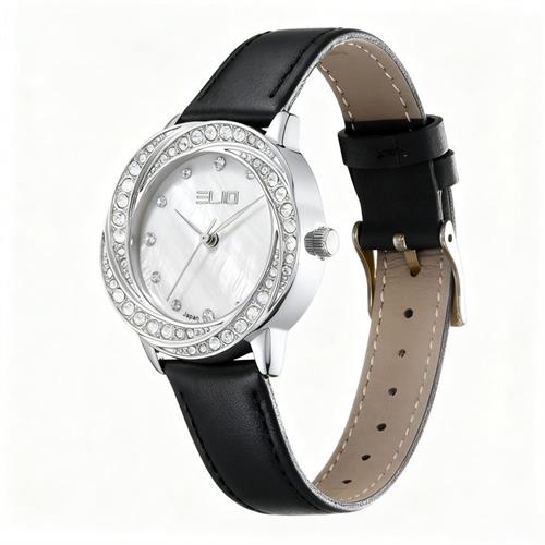 Đồng hồ Elio 34 mm Nữ EL182-01 Màu Đen