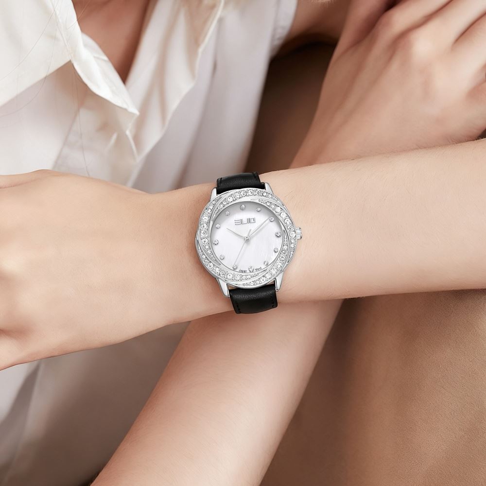 Đồng hồ Elio 34 mm Nữ EL182-01 Màu Đen