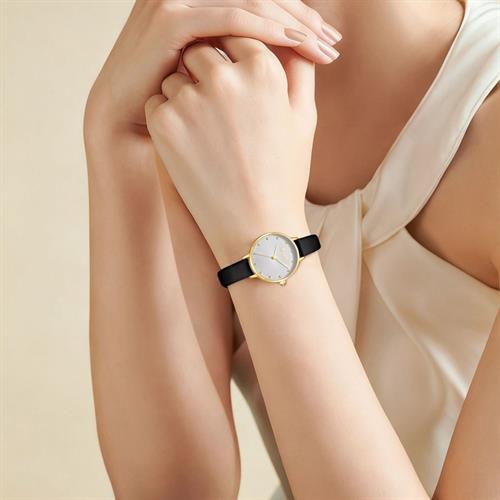 Đồng hồ Elio 28 mm Nữ EL189-01 Màu Đen