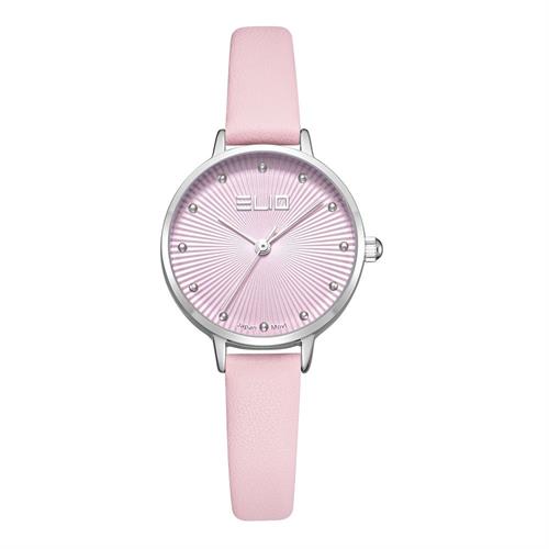 Đồng hồ Elio 28 mm Nữ EL189-02 Màu Hồng