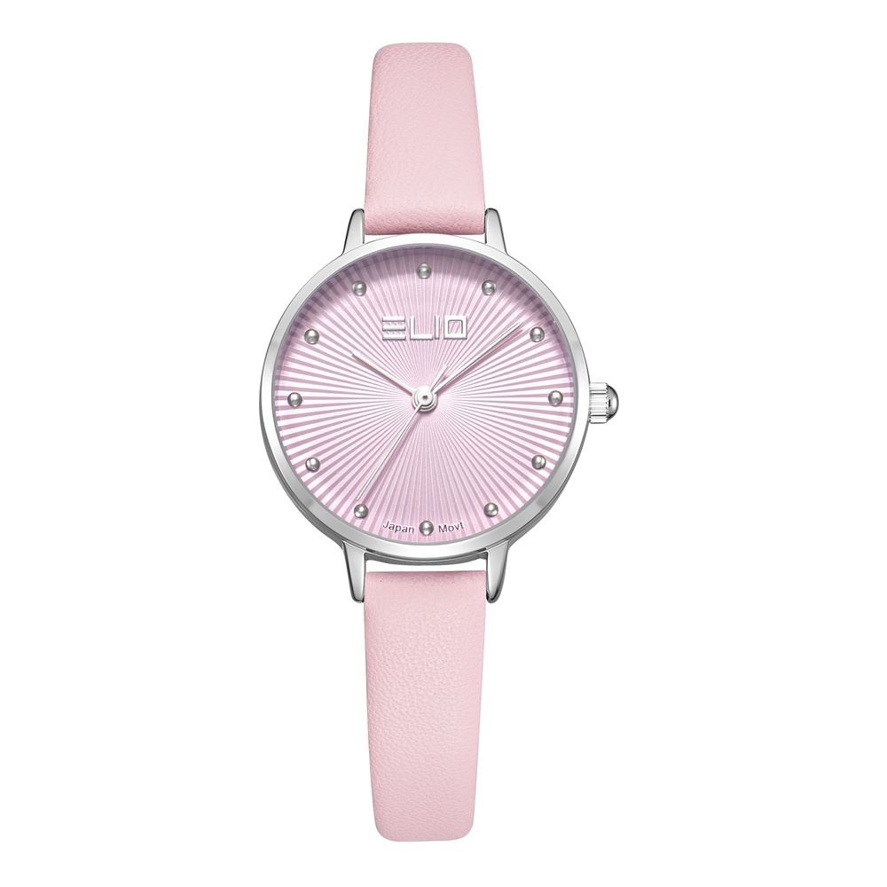 Đồng hồ Elio 28 mm Nữ EL189-02 Màu Hồng