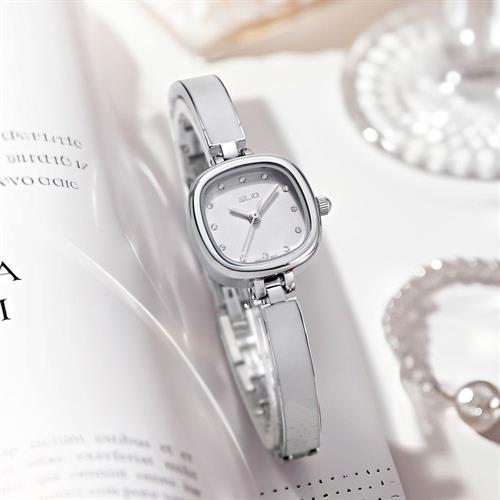 Đồng hồ Elio 22.5 mm Nữ ES270-01 Màu Ghi