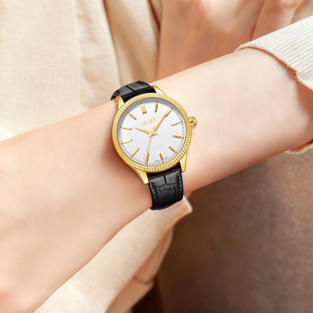 Đồng hồ Elio 30 mm Nữ EL187-01 Màu Đen