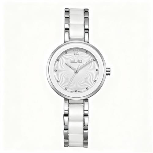 Đồng hồ Elio 28 mm Nữ ES228-02 Màu Bạc