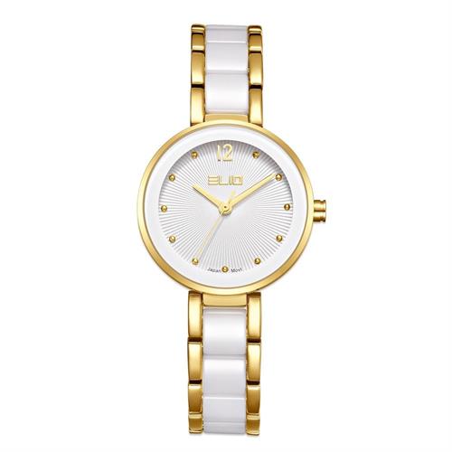 Đồng hồ Elio 28 mm Nữ ES228-03 Màu Vàng