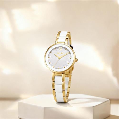 Đồng hồ Elio 28 mm Nữ ES228-03 Màu Vàng