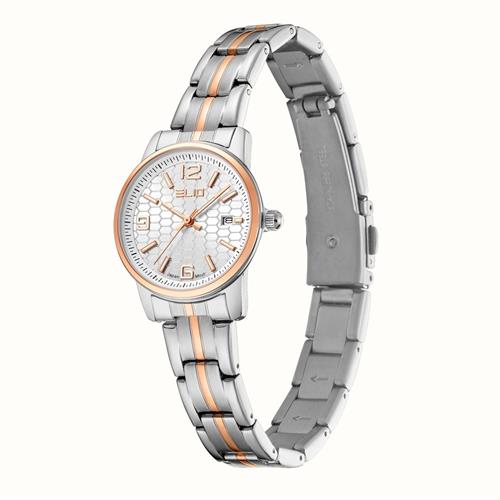 Đồng hồ Elio 28 mm Nữ ES246-01 Màu Bạc