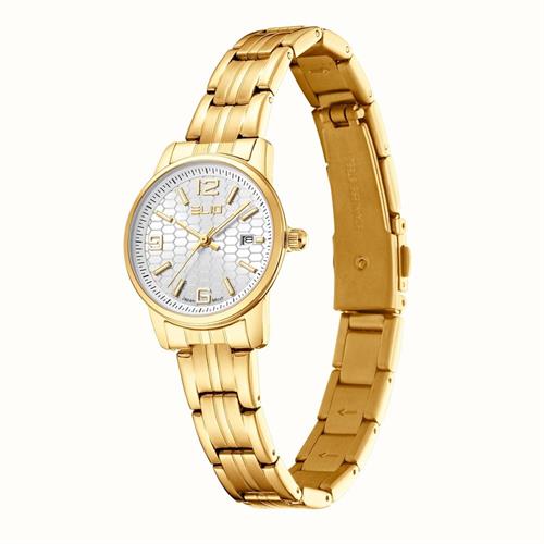Đồng hồ Elio 28 mm Nữ ES246-03 Màu Vàng