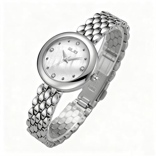 Đồng hồ Elio 28 mm Nữ ES251-01 Màu Bạc