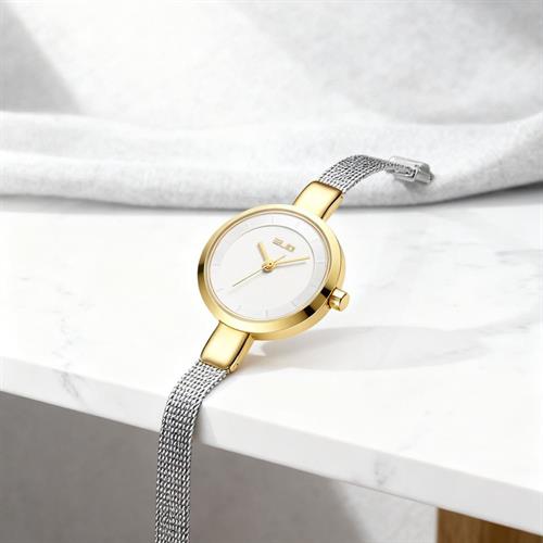 Đồng hồ Elio 25 mm Nữ ES273-01 Màu Bạc