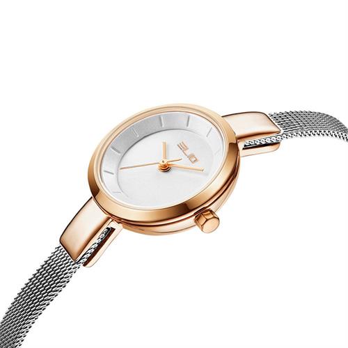 Đồng hồ Elio 25 mm Nữ ES273-02 Màu Bạc