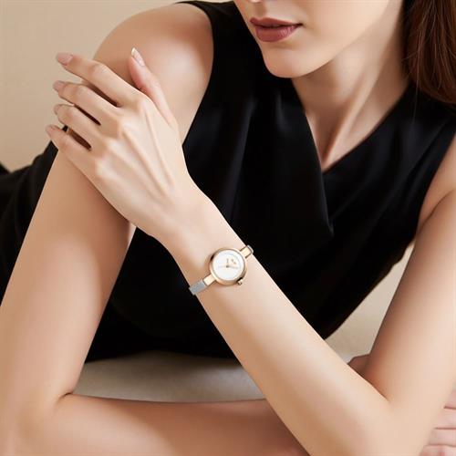 Đồng hồ Elio 25 mm Nữ ES273-02 Màu Bạc