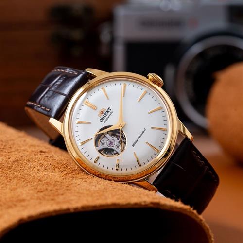 Đồng hồ Orient Bambino 40 mm Nam RA-AG0003S30B Màu Nâu
