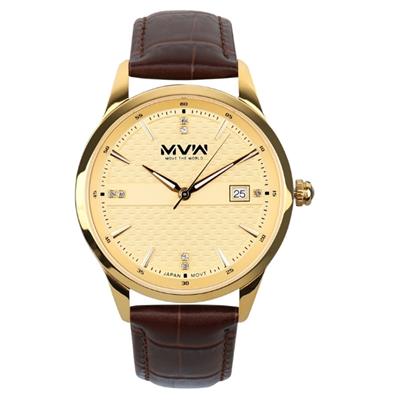 Đồng hồ MVW Lucky Gold 40 mm Nam LT30725-07