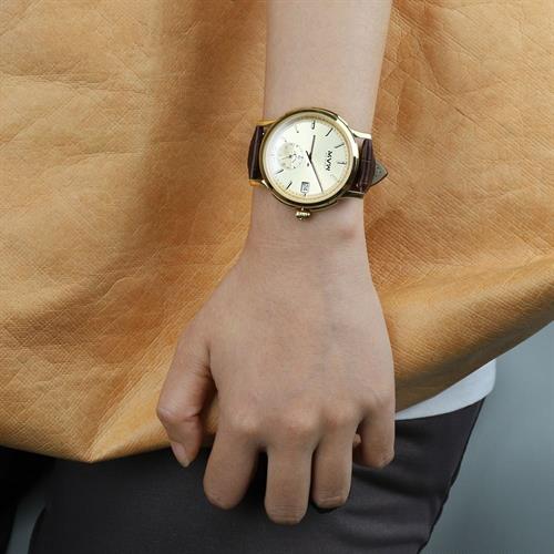 Đồng hồ MVW Lucky Gold 43 mm Nam LT30725-08 Màu Nâu