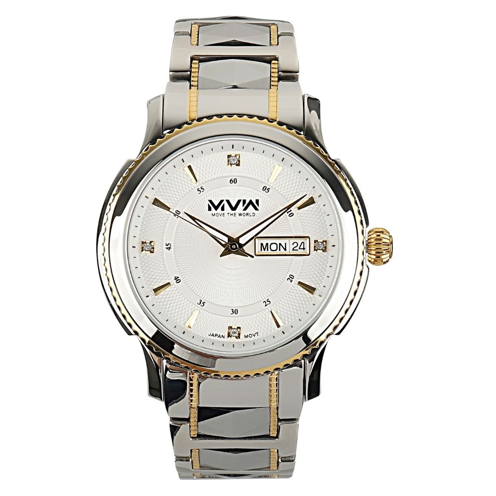 Đồng hồ MVW Lucky Gold 43 mm Nam SS30725-06 Màu Màu kết hợp