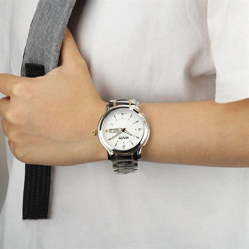 Đồng hồ MVW Lucky Gold 43 mm Nam SS30725-06 Màu Màu kết hợp