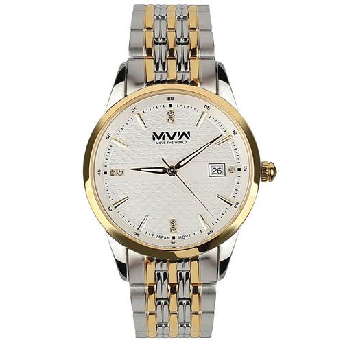 Đồng hồ MVW Lucky Gold 40 mm Nam SS30725-08 Màu Màu kết hợp