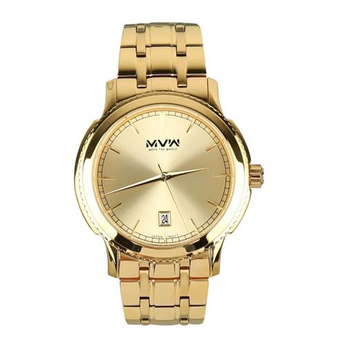 Đồng hồ MVW Lucky Gold 43 mm Nam SS30725-12 Màu Vàng