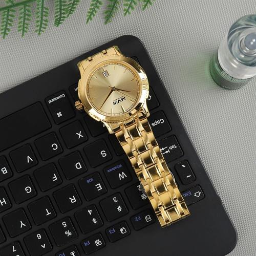 Đồng hồ MVW Lucky Gold 43 mm Nam SS30725-12 Màu Vàng