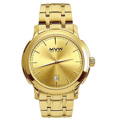 Đồng hồ MVW Lucky Gold 43 mm Nam SS30725-12