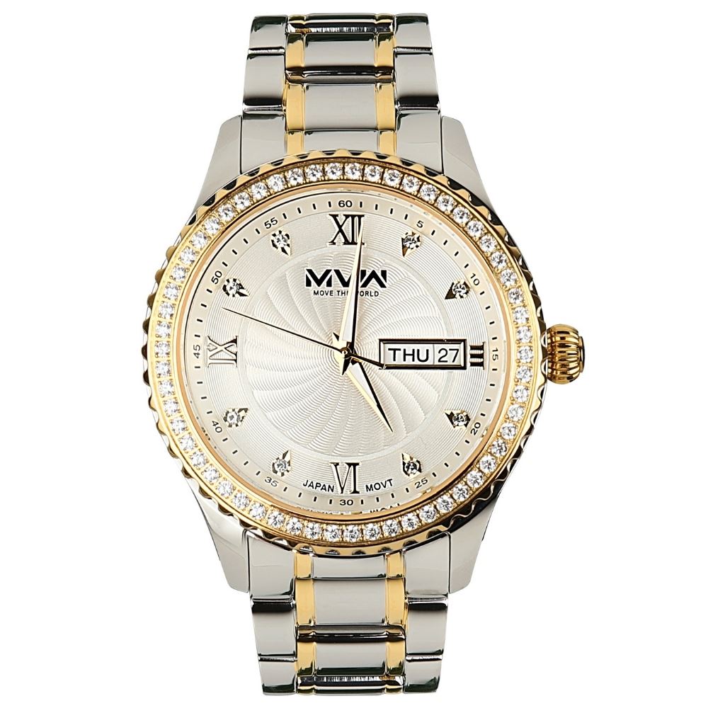Đồng hồ MVW Lucky Gold 40 mm Nam SS30725-14