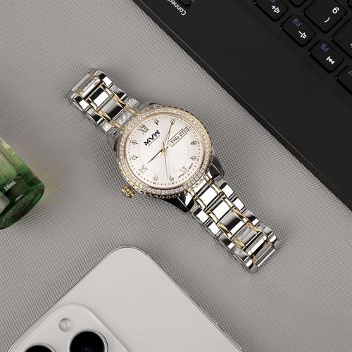 Đồng hồ MVW Lucky Gold 40 mm Nam SS30725-14 Màu Màu kết hợp