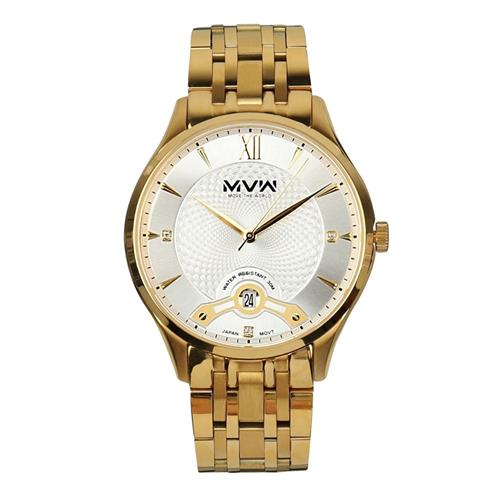 Đồng hồ MVW Lucky Gold 40.2 mm Nam SS30725-15 Màu Vàng