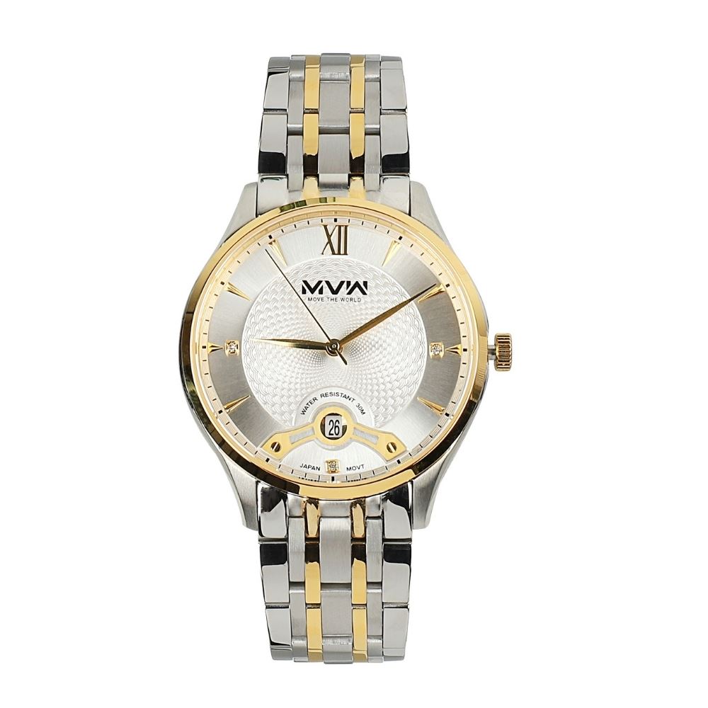 Đồng hồ MVW Lucky Gold 40.2 mm Nam SS30725-16 Màu Màu kết hợp