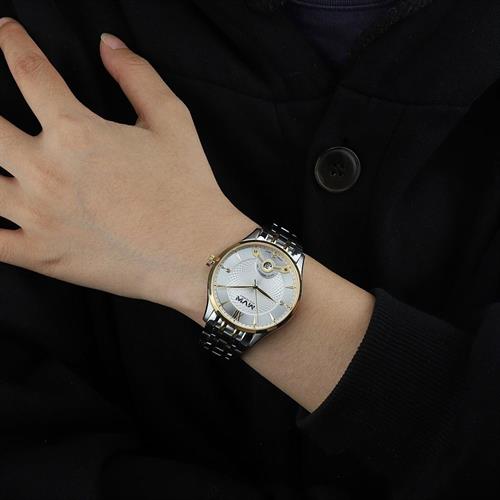 Đồng hồ MVW Lucky Gold 40.2 mm Nam SS30725-16 Màu Màu kết hợp