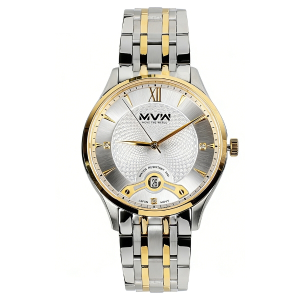 Đồng hồ MVW Lucky Gold 40.2 mm Nam SS30725-16