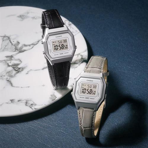Đồng hồ Casio 28.6 mm Nữ LA680WEL-1DF Màu Đen