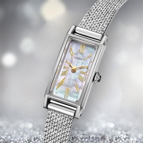 Đồng hồ Citizen 30 mm Nữ EG7040-74D Màu Bạc