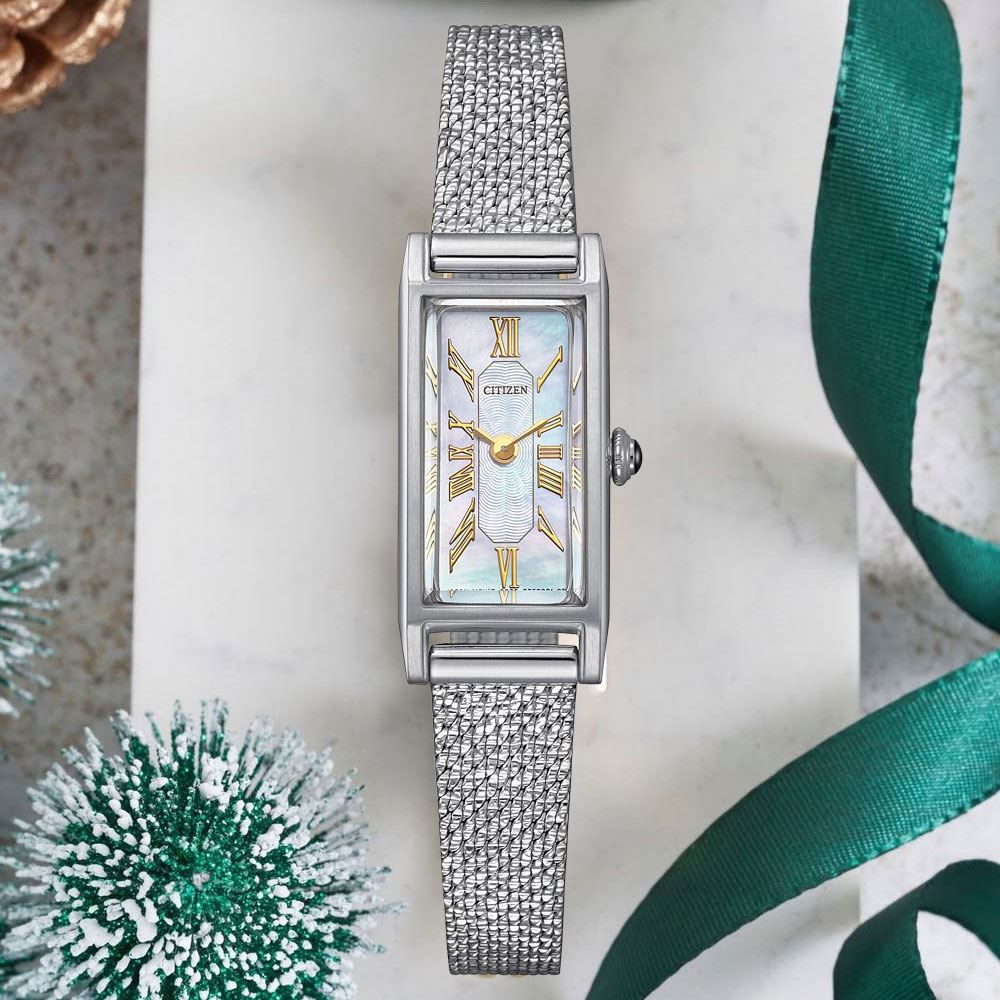 Đồng hồ Citizen 30 mm Nữ EG7040-74D Màu Bạc
