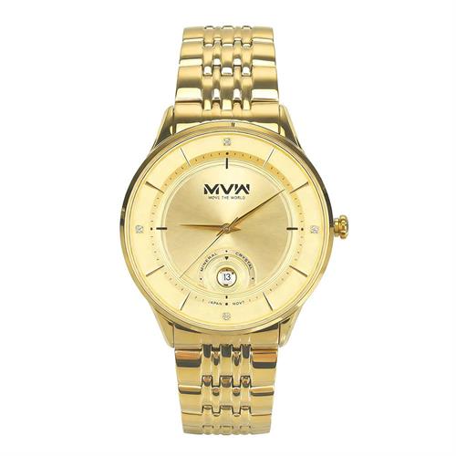 Đồng hồ MVW 40 mm Nam SS30725-05 Màu Vàng