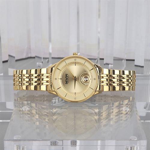 Đồng hồ MVW 40 mm Nam SS30725-05 Màu Vàng
